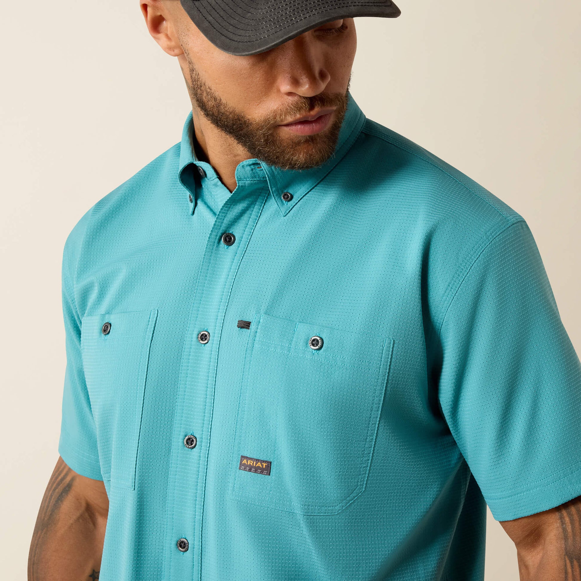 Ariat Rebar Made Tough 360 Airflow Work Shirt