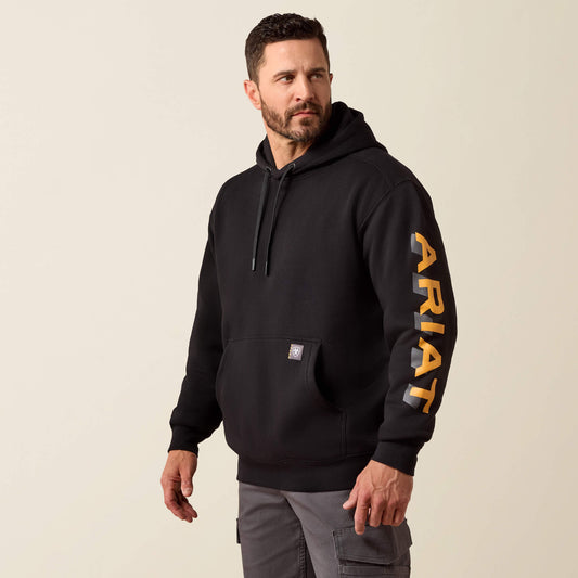 Ariat Rebar Lightweight Logo Hoodie