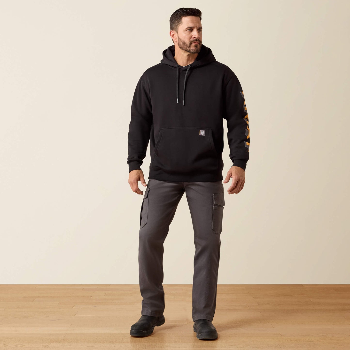 Ariat Rebar Lightweight Logo Hoodie