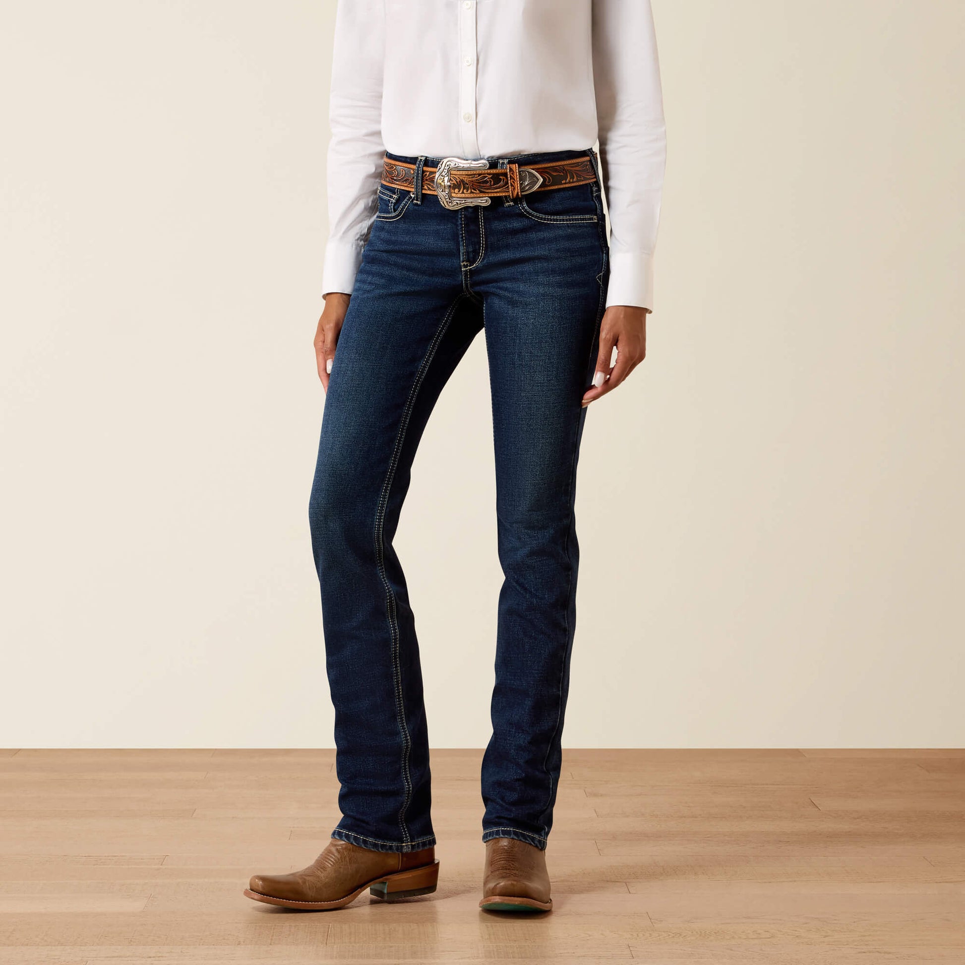 Ariat Perfect Rise Acclimatize Parker Straight Leg Jeans