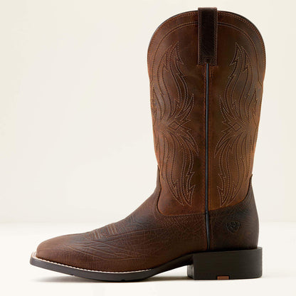 Ariat Sport Rustler Wide Square Toe Cowboy Boot