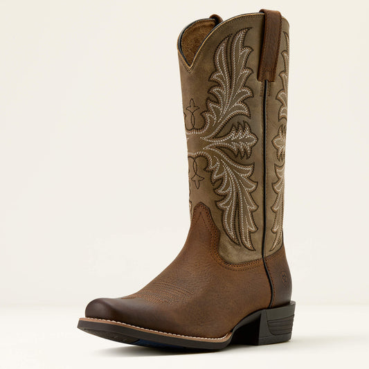 Ariat Hustler Narrow Cutter Toe Cowboy Boot