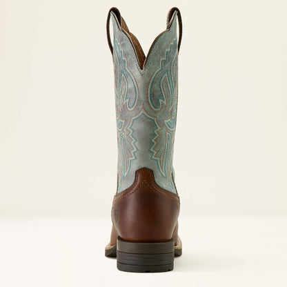 Ariat Hybrid Ranchwork Wide Square Toe Western Boot