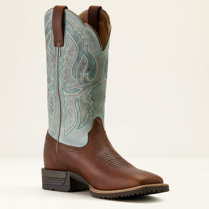 Ariat Hybrid Ranchwork Wide Square Toe Western Boot