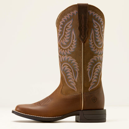Ariat Cattle Caite Wide Square Toe Western Boot