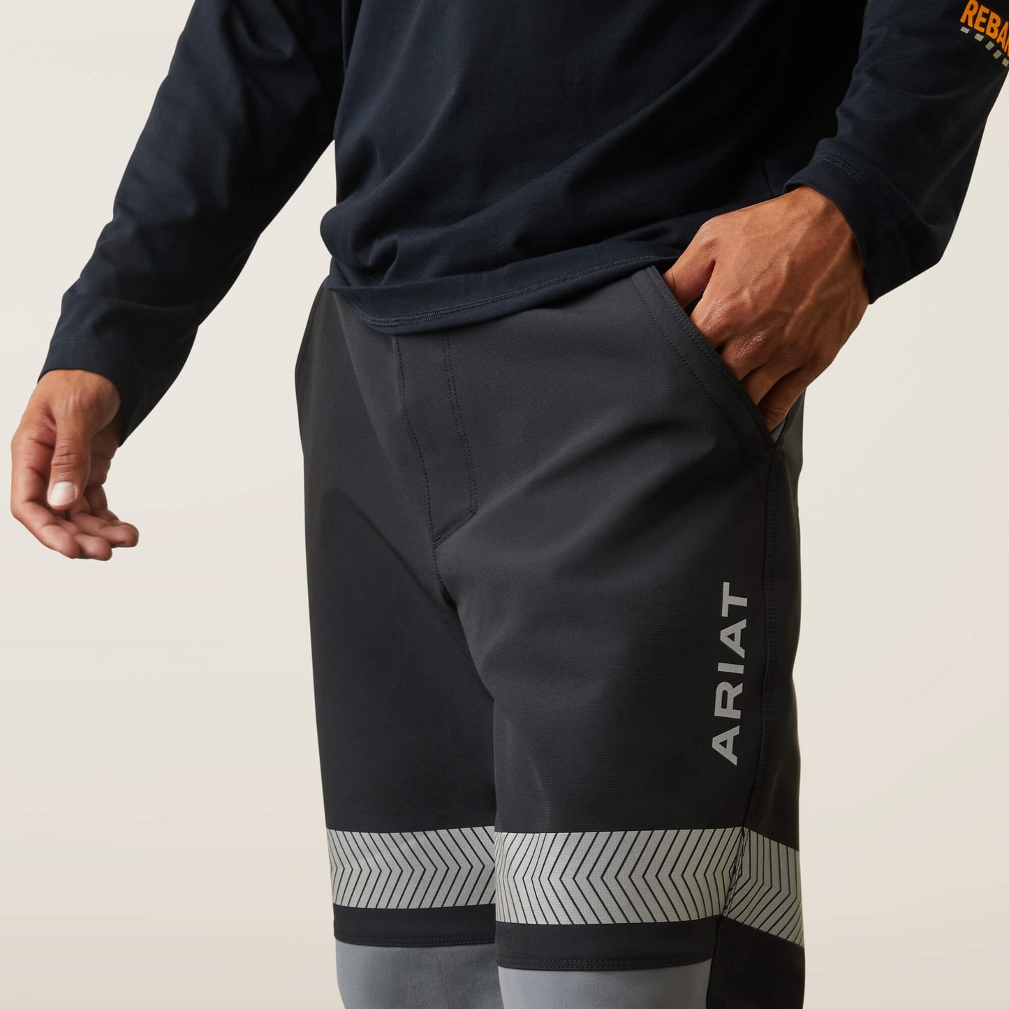 Ariat Rebar Hi-Vis Pull-On DuraStretch Straight Leg Pants