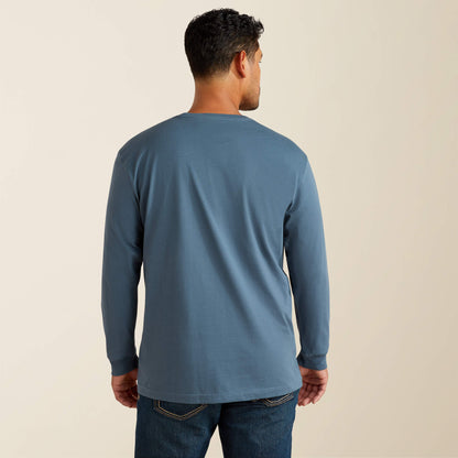 Ariat Rebar Cotton Strong Standard Logo Pocket T-Shirt