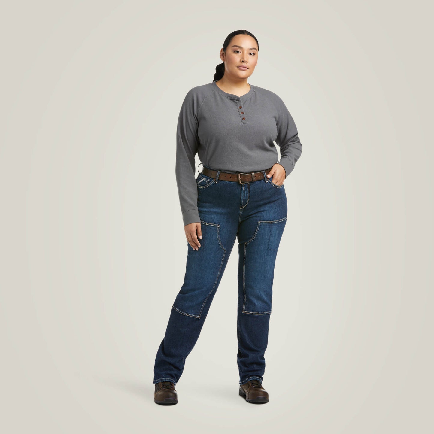 Ariat Rebar PR DuraStretch Riveter Double Front Straight Jean