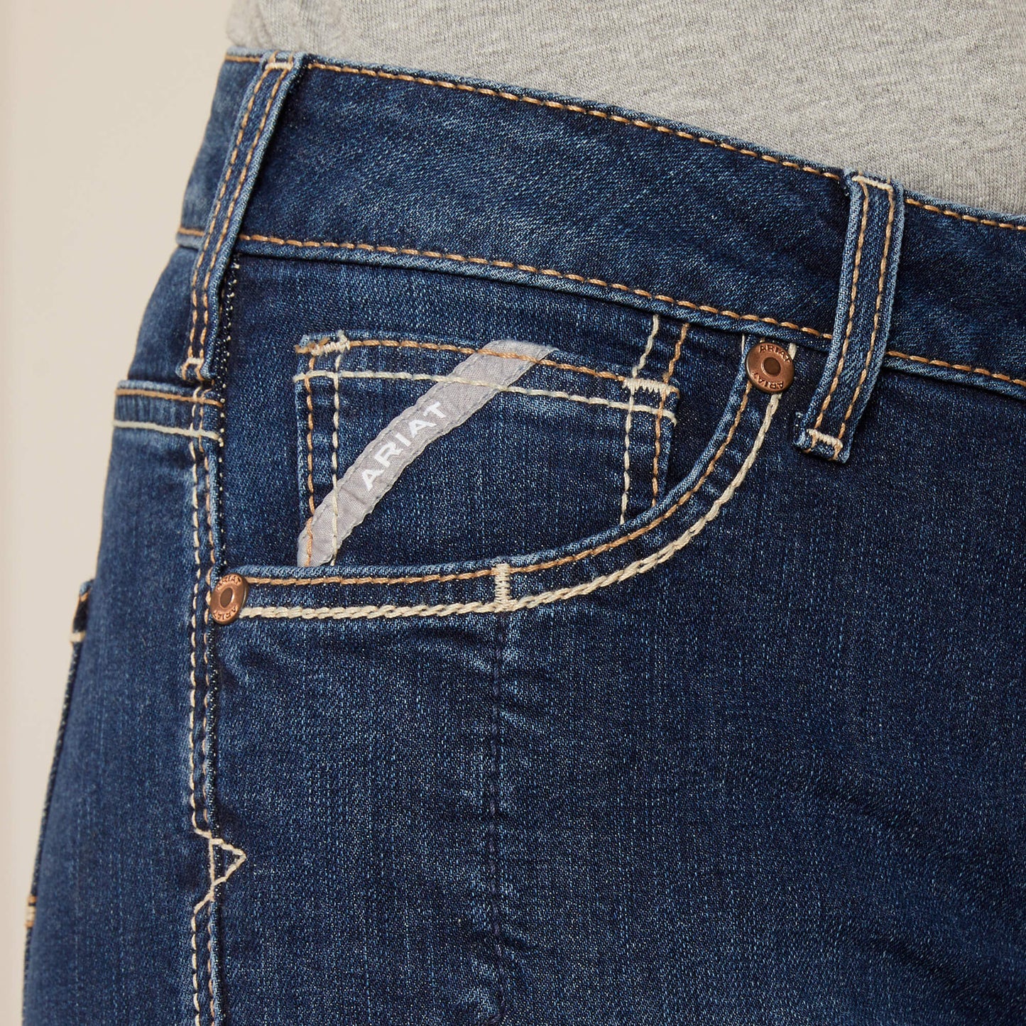 Ariat Rebar PR DuraStretch Riveter Double Front Straight Jean
