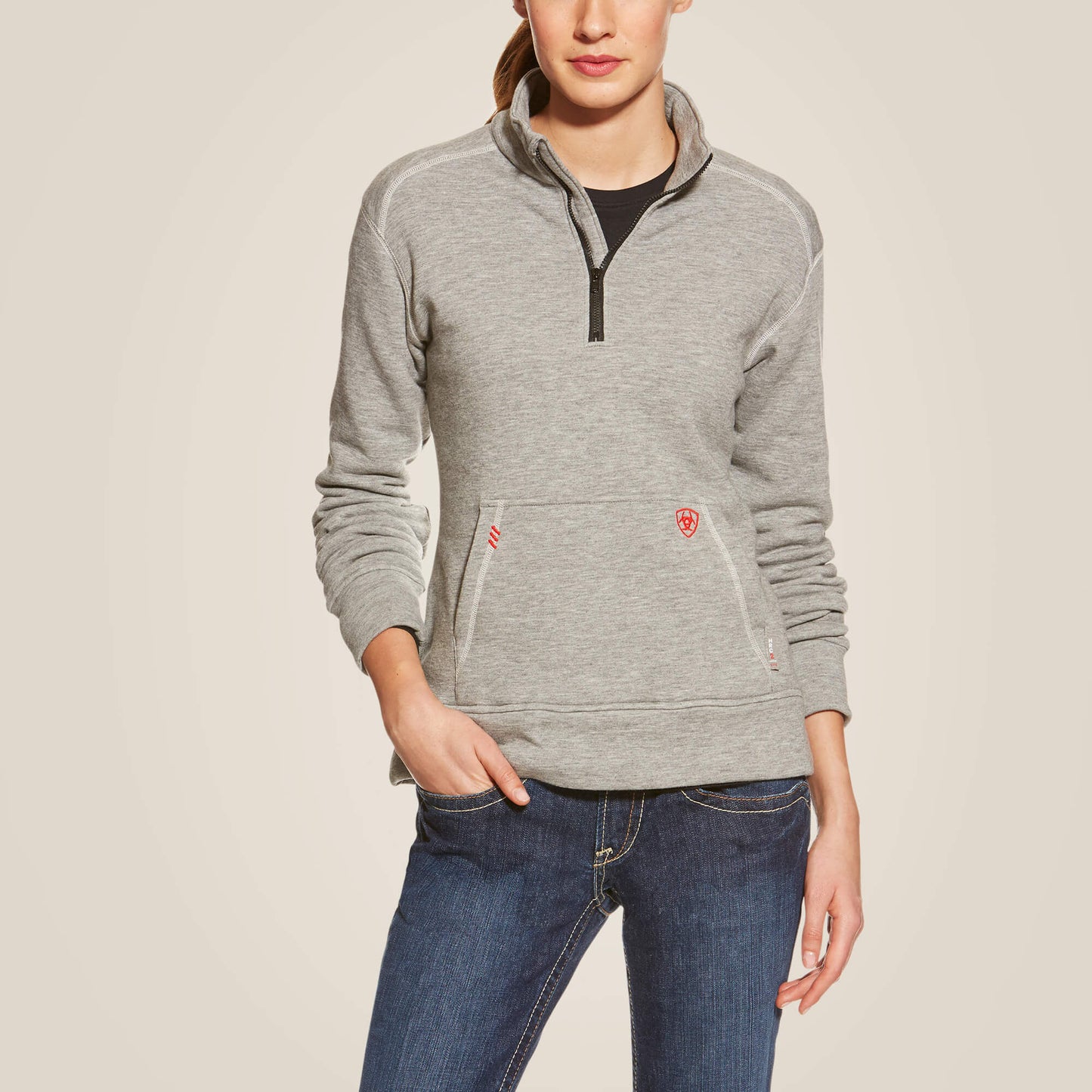 Ariat FR Polartec Fleece 1/4 Zip Top