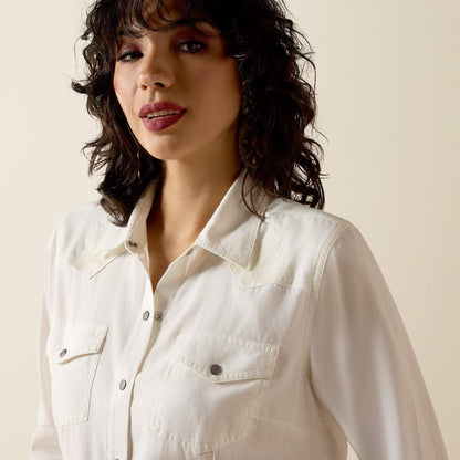 Ariat Bianca Western Snap Shirt
