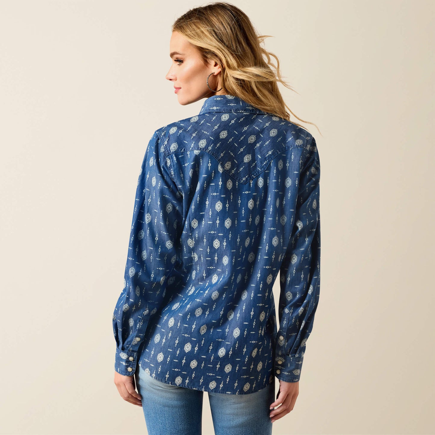 Ariat Wild Blue Western Snap Shirt