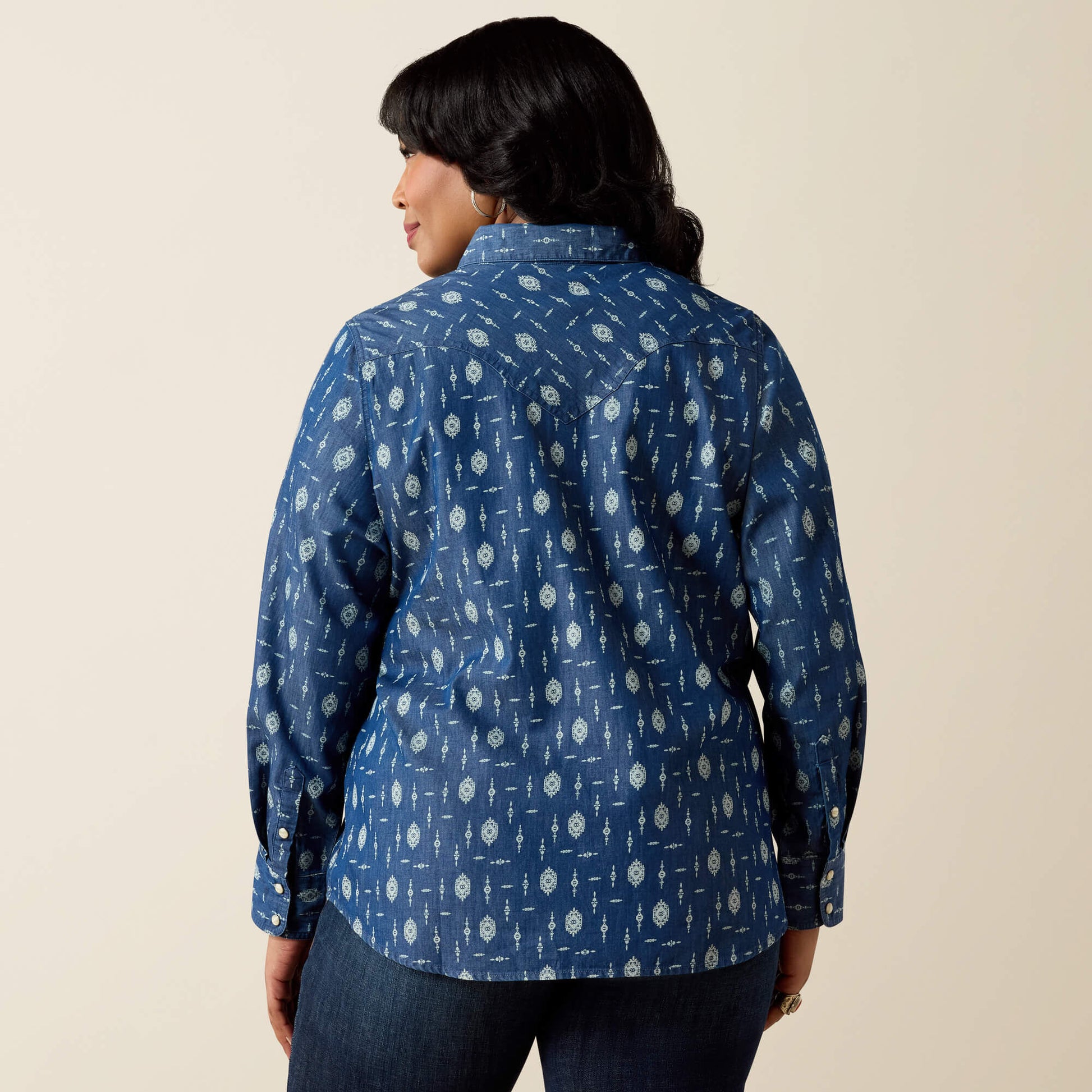 Ariat Wild Blue Western Snap Shirt
