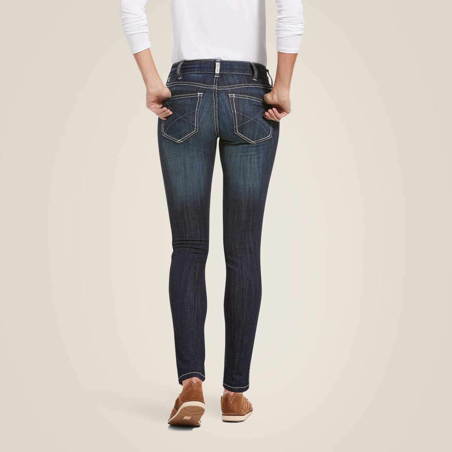 Ariat Mid Rise Outseam Ella Skinny Jean