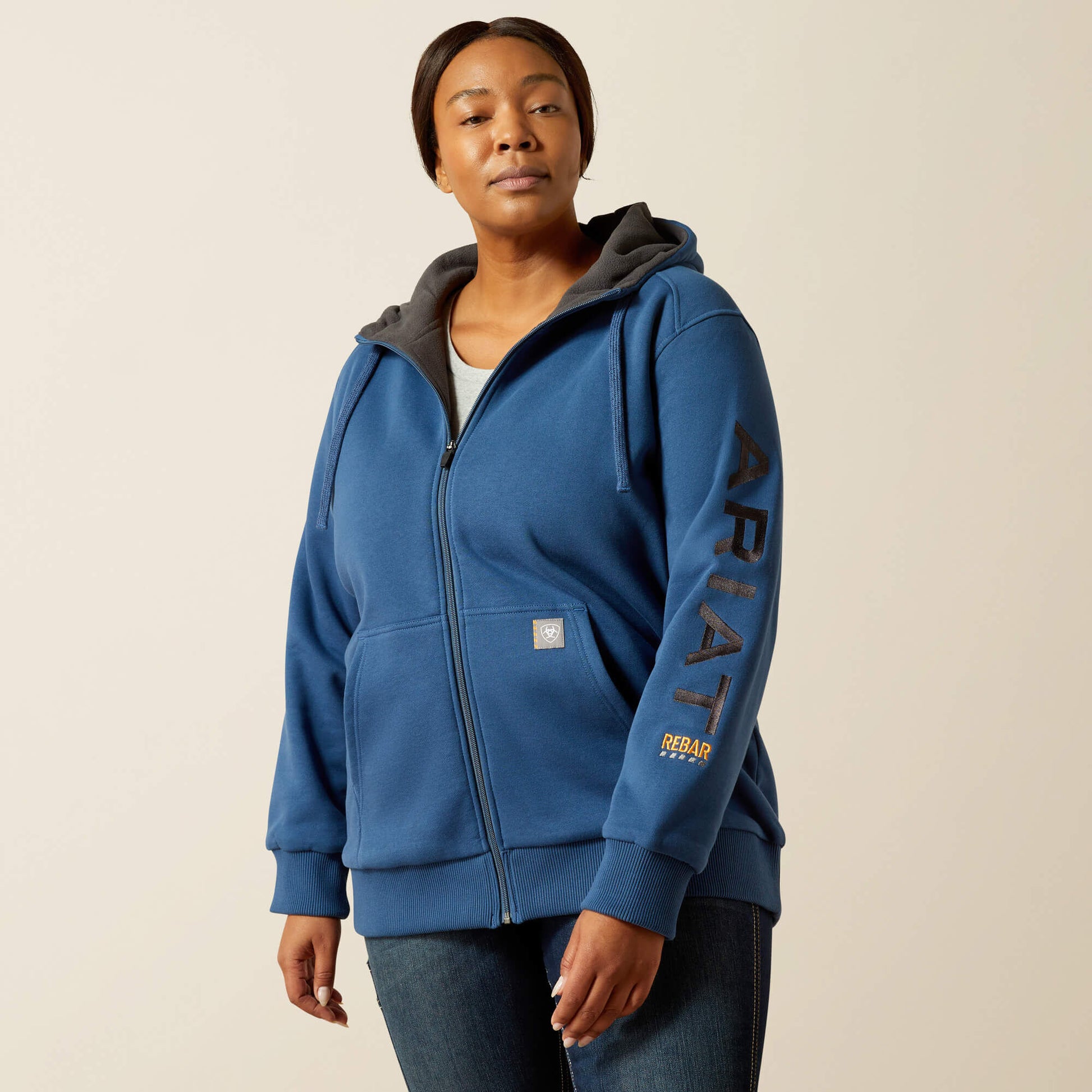 Ariat Rebar All-Weather Full Zip Hoodie