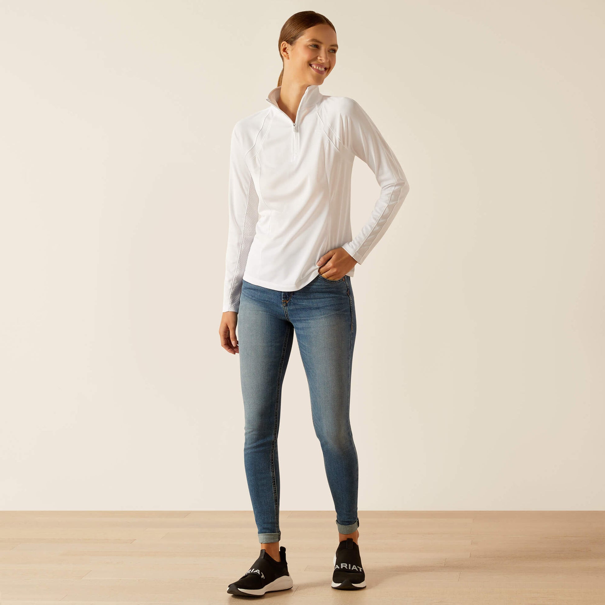 Ariat Sunstopper 3.0 1/4 Zip Baselayer
