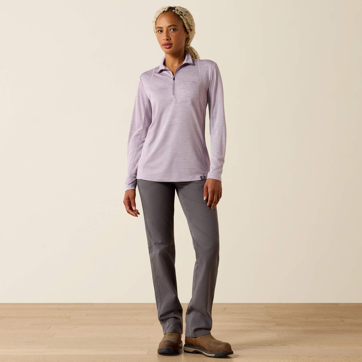 Ariat Rebar Evolution 1/2 Zip Top