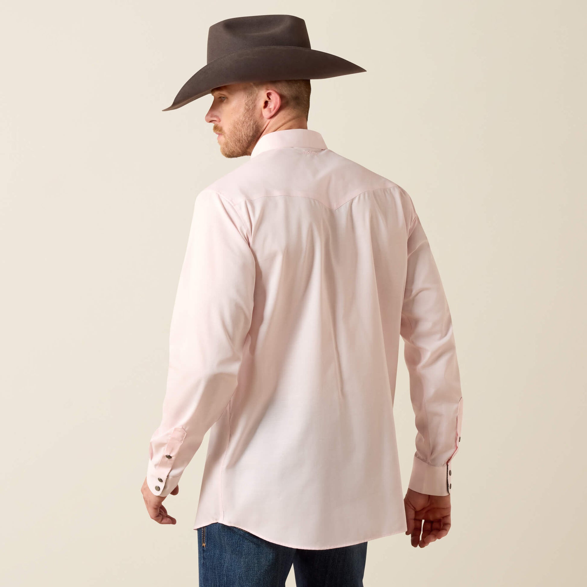 Ariat Wrinkle Free Refined Slub Fitted Shirt