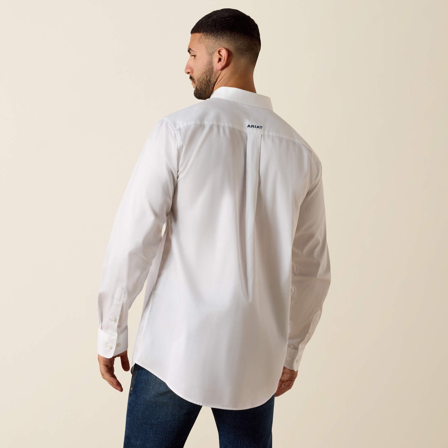 Ariat Team Logo Lightweight Twill Fitted Shirt
