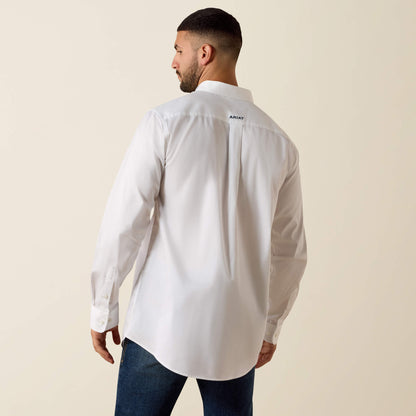 Ariat Team Logo Lightweight Twill Fitted Shirt