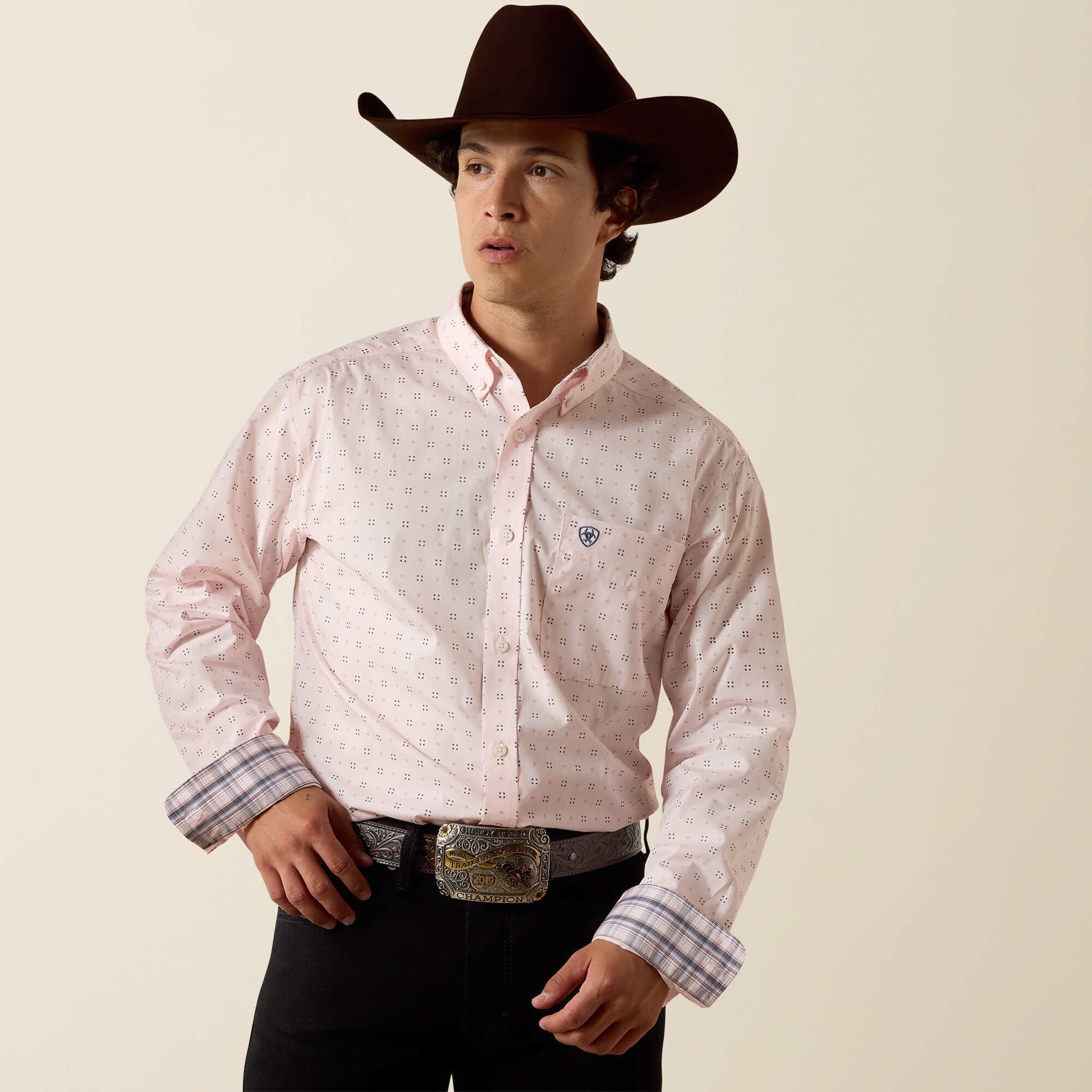 Ariat Wrinkle Free Wally Fitted Shirt