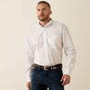 WHITE MEDALLION PRINT