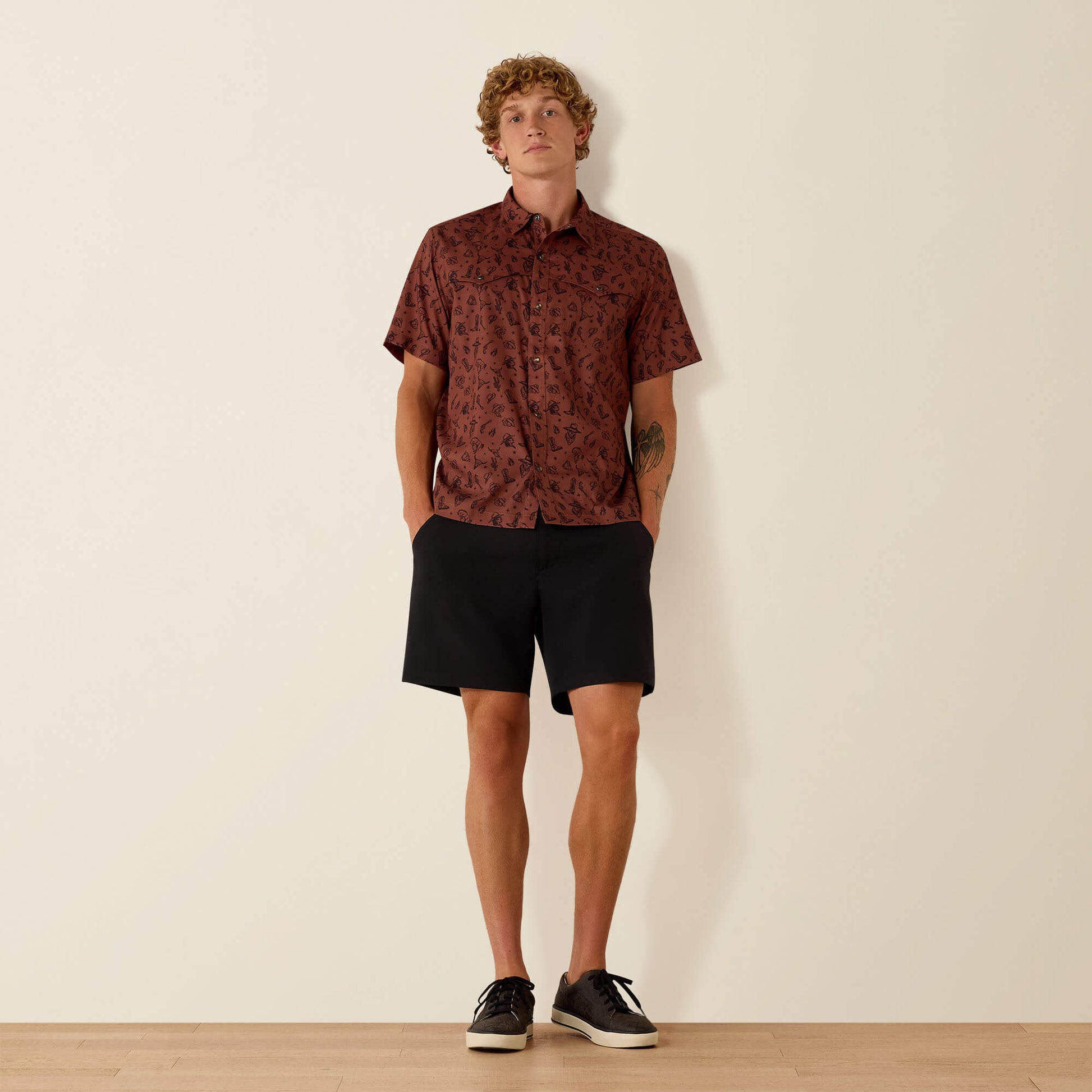 Ariat Printed VentTEK Western Yoke Classic Fit Snap Shirt