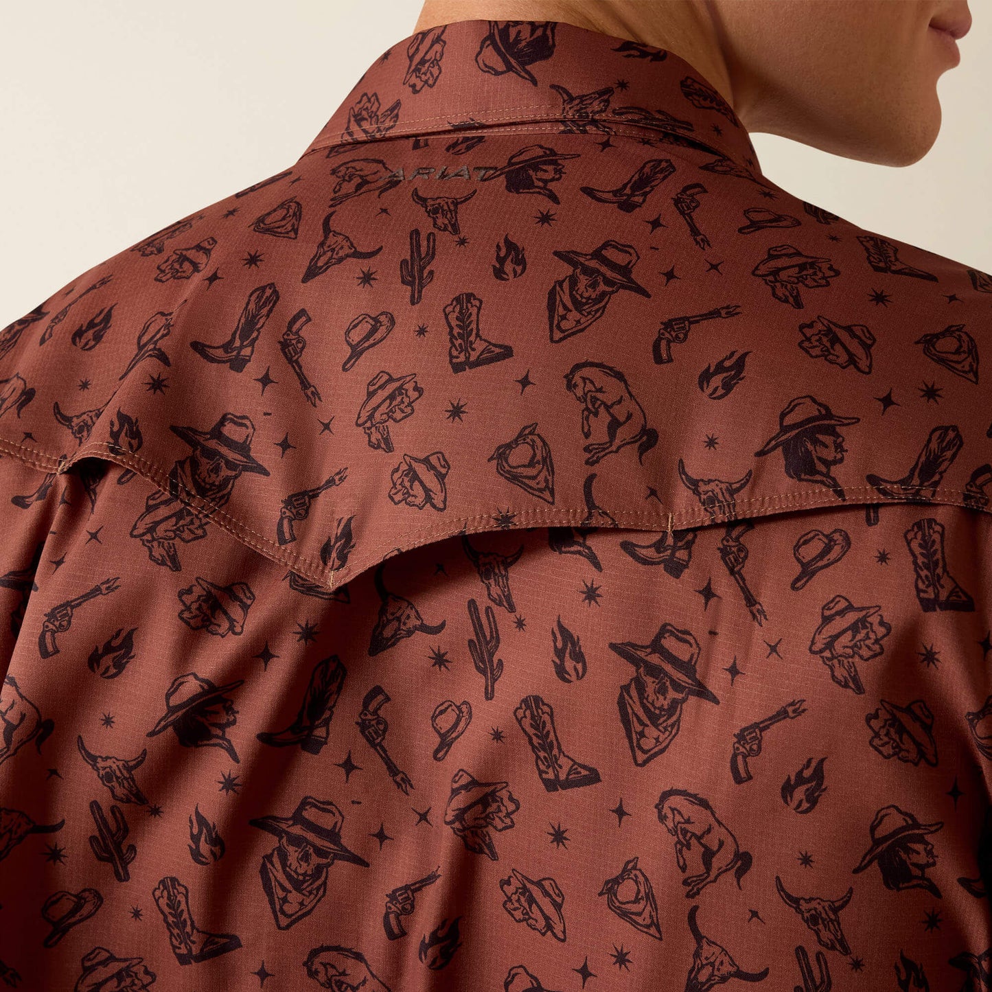 Ariat Printed VentTEK Western Yoke Classic Fit Snap Shirt
