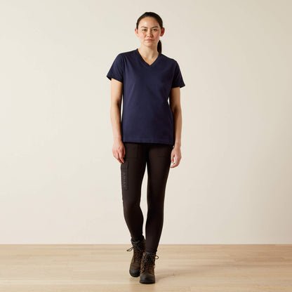 Ariat Rebar Cotton Strong Standard V-Neck T-Shirt