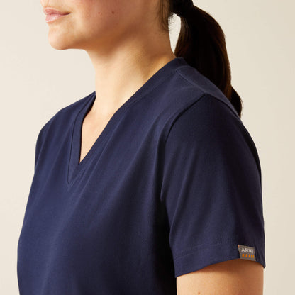 Ariat Rebar Cotton Strong Standard V-Neck T-Shirt