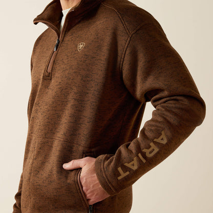 Ariat Caldwell Logo 1/4 Zip Sweater