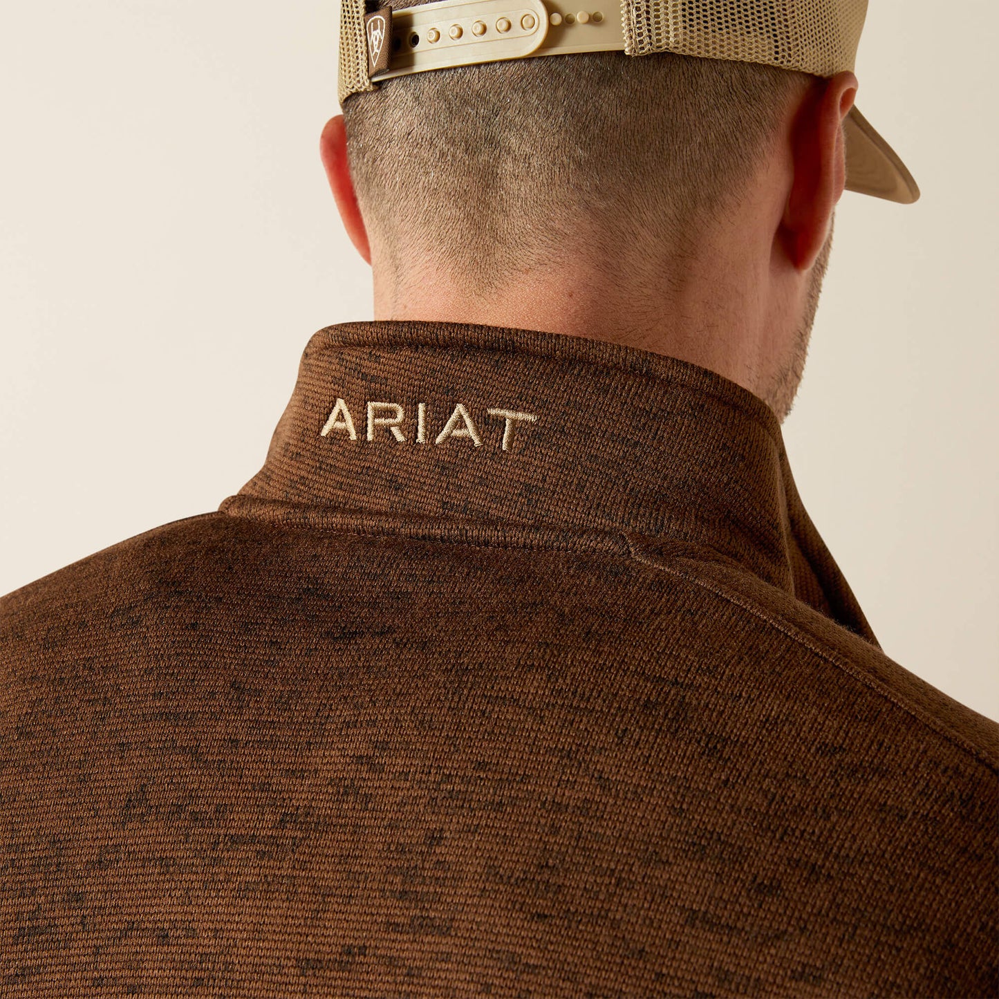 Ariat Caldwell Logo 1/4 Zip Sweater