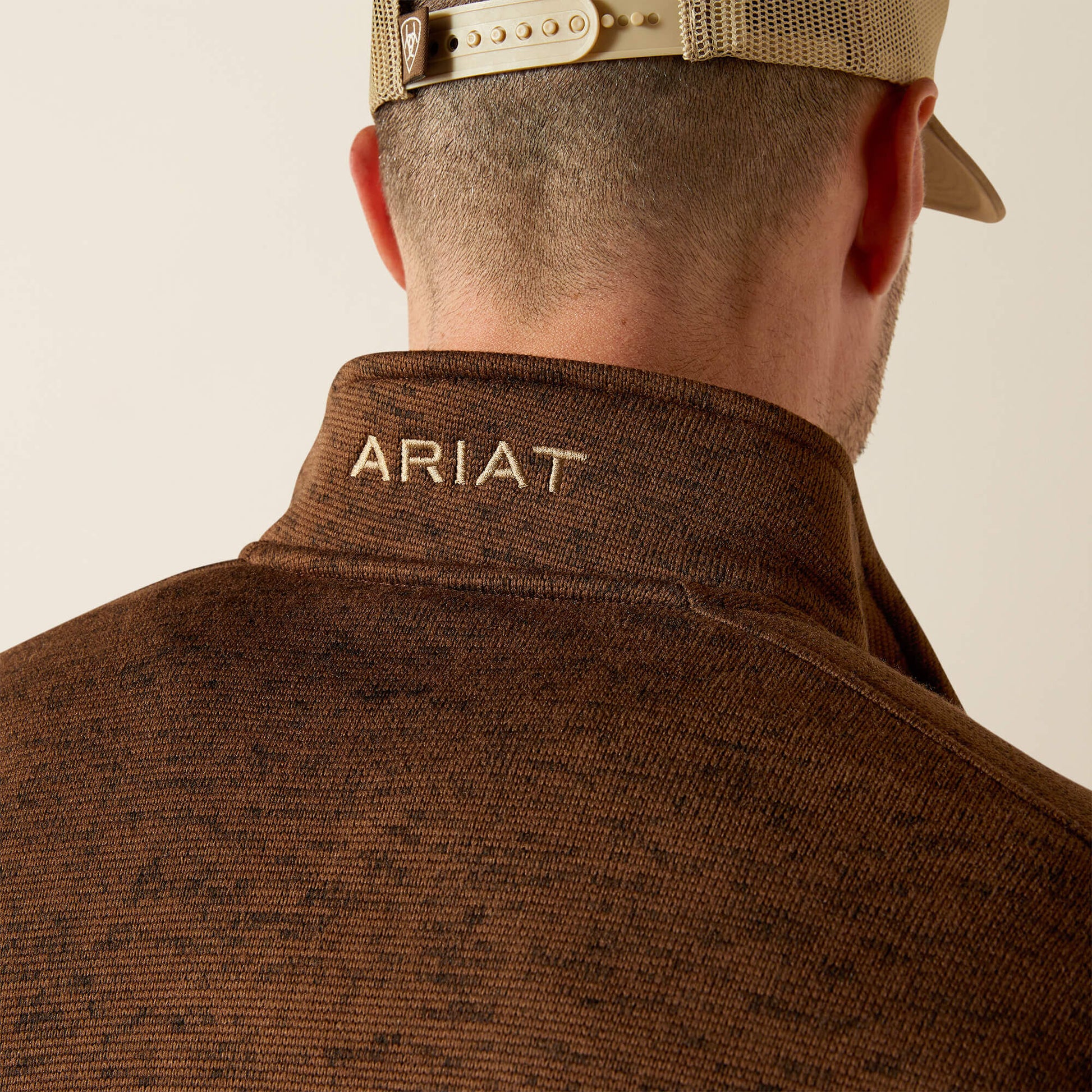 Ariat Caldwell Logo 1/4 Zip Sweater