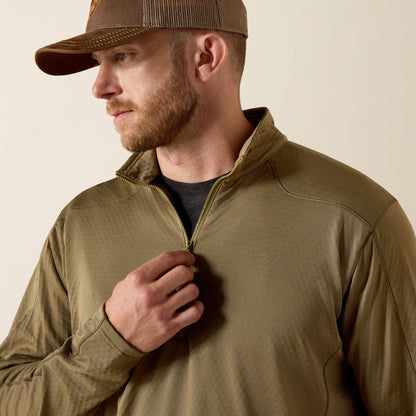 Ariat Hex Fleece 1/2 Zip Baselayer