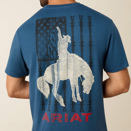 Ariat Ariat Flag Bronco Classic Fit T-Shirt