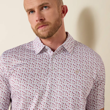 Ariat All Over Print Polo