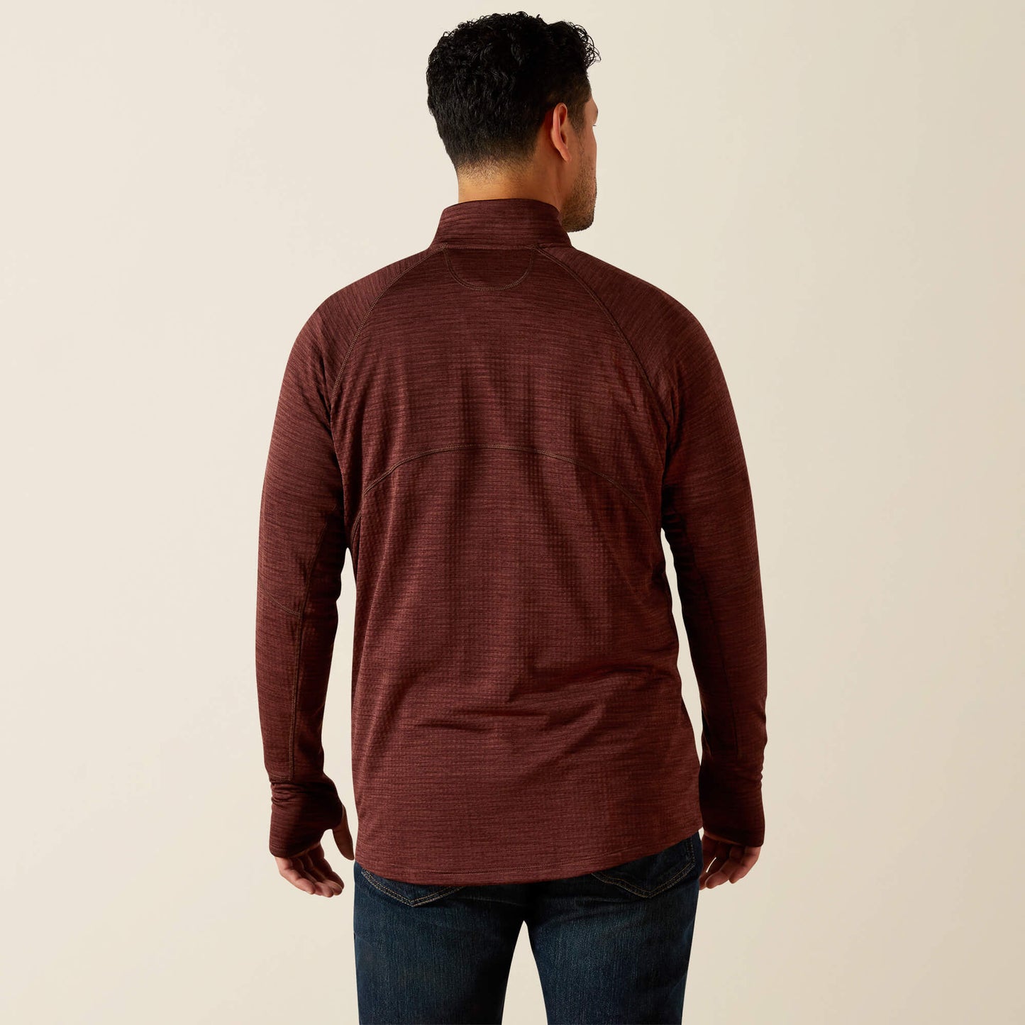 Ariat Rebar Gridwork Baselayer 1/4 Zip T-Shirt