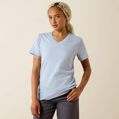 Ariat Rebar Cotton Strong Standard V-Neck T-Shirt