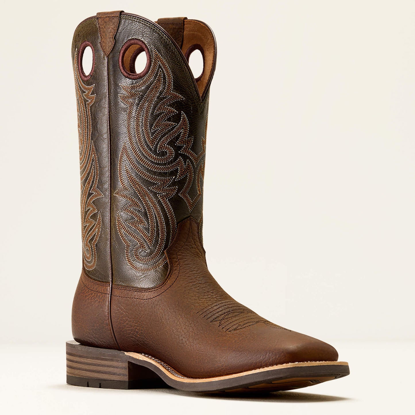 Ariat Highland Toughstock Wide Square Toe Cowboy Boot
