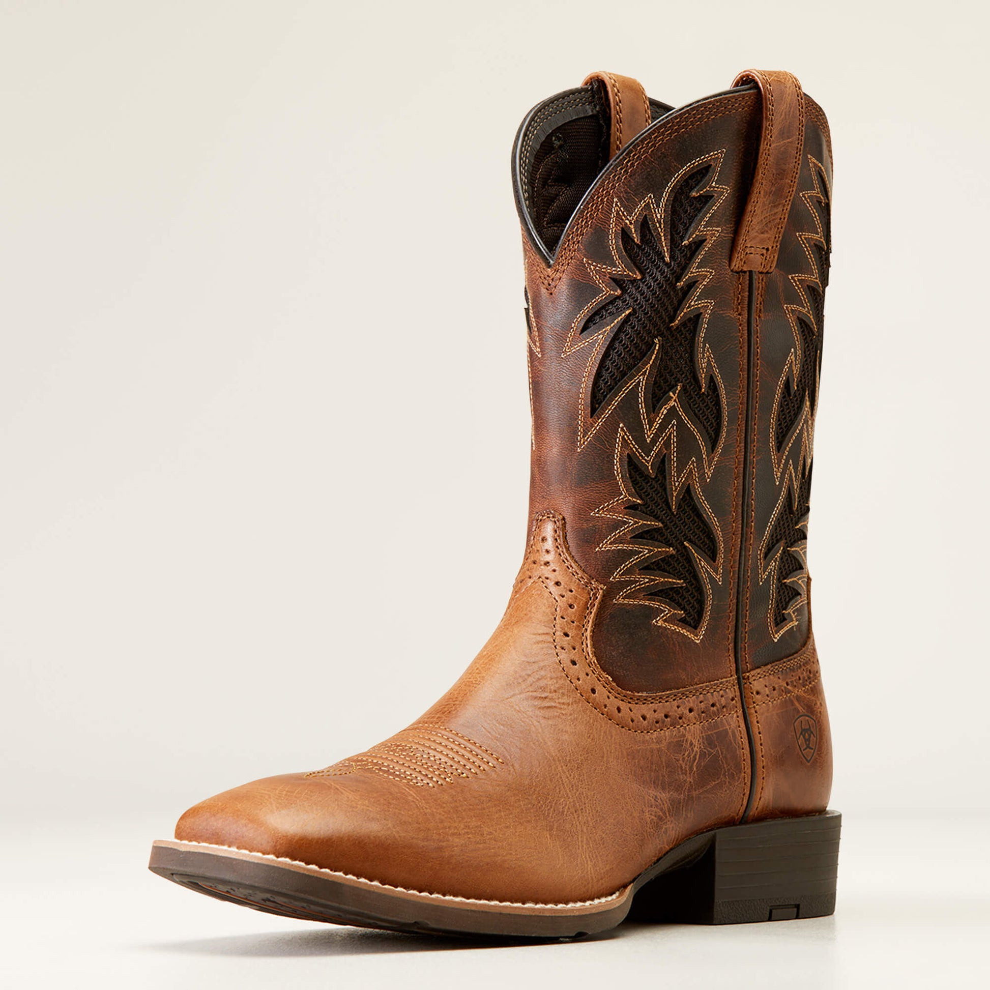 Ariat Sport Cool VentTEK Wide Square Toe Cowboy Boot