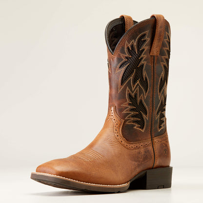 Ariat Sport Cool VentTEK Wide Square Toe Cowboy Boot