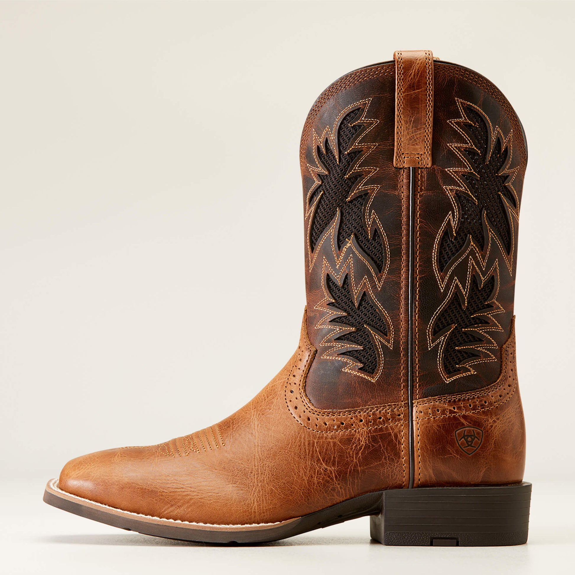Ariat Sport Cool VentTEK Wide Square Toe Cowboy Boot