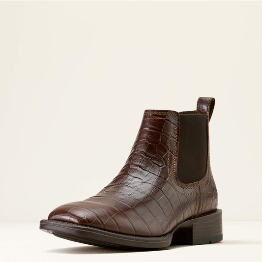 Ariat Booker Chelsea Wide Square Toe Western Boot