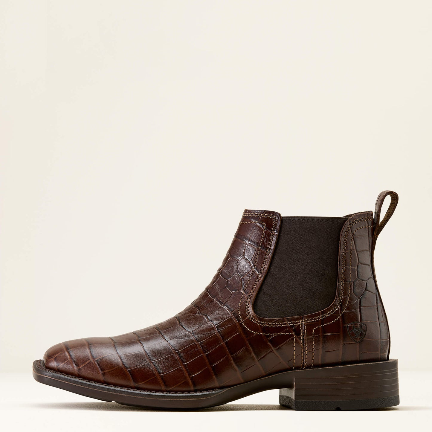 Ariat Booker Chelsea Wide Square Toe Western Boot