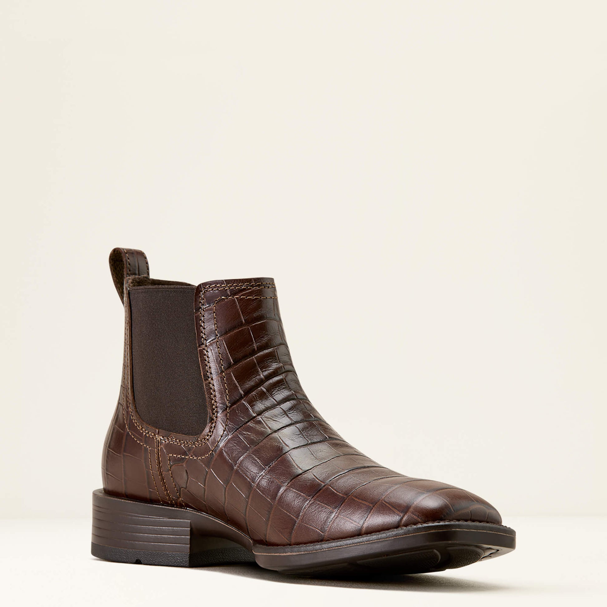 Ariat Booker Chelsea Wide Square Toe Western Boot
