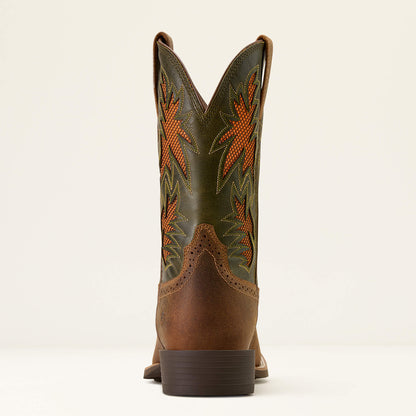 Ariat Sport Cool VentTEK Wide Square Toe Cowboy Boot