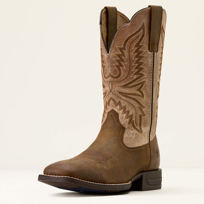Ariat Brush Creek Wide Square Toe Cowboy Boot