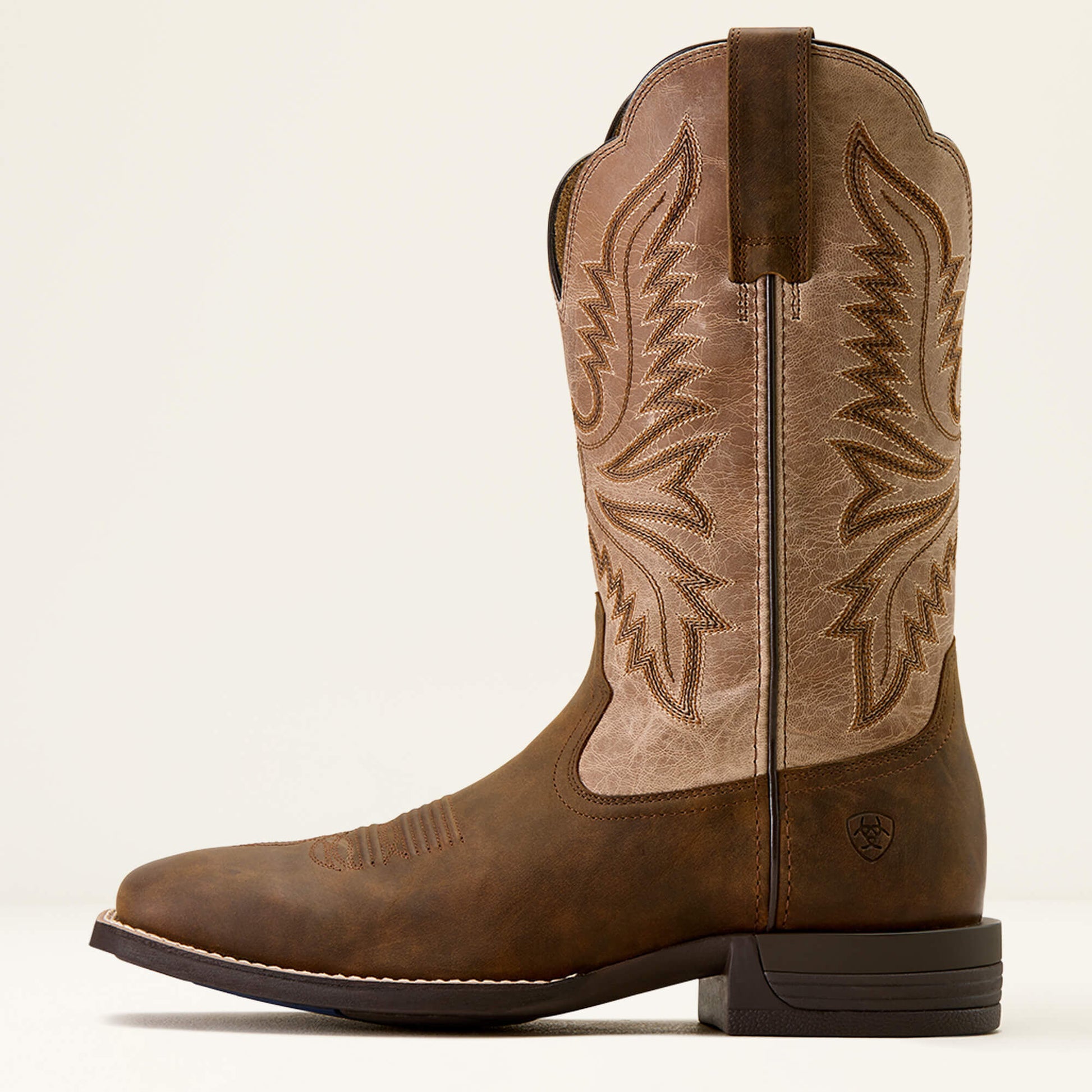 Ariat Brush Creek Wide Square Toe Cowboy Boot