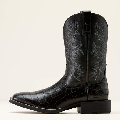 Ariat Sport Latigo Wide Square Toe Cowboy Boot