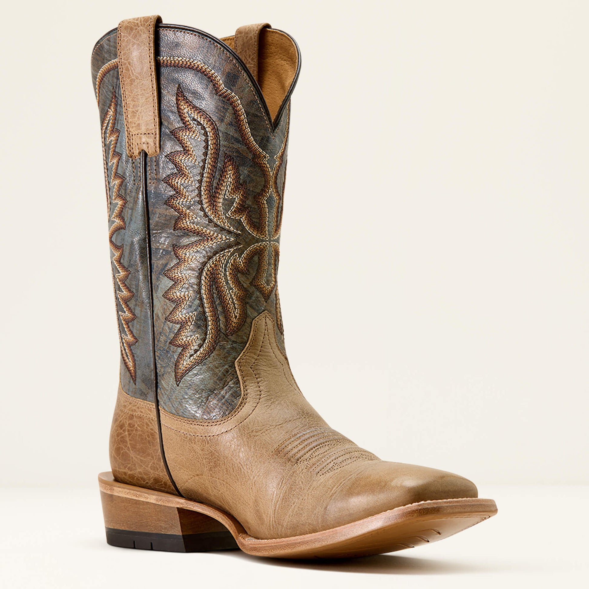 Ariat Preston Wide Square Toe Cowboy Boot